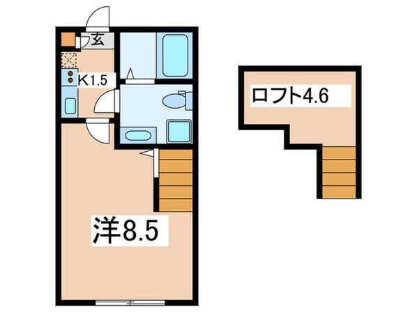 Heriter町田の物件間取画像